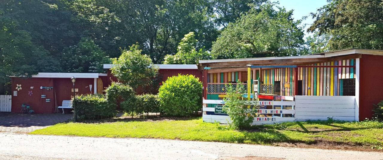 Hotel Landhaus Pfahlershof Karolinenkoog Exterior foto